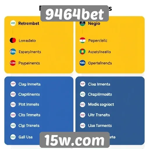 Métodos de pagamento aceitos no 9464bet